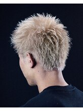 スパイキーショート ミルクティーベージュ