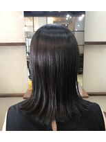 オランジュ美容室 ミディアムスタイル