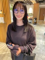 アニー(ANY)&nbsp;大宮レイヤーカット、大宮ハッシュカット、ミディアムレイヤー