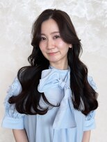 アイティー バイ アルバム 中野店(IT by ALBUM) ヨシンモリ_グレーベージュレイヤーロング前髪パーマ_29512