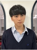 ナチュラルマッシュノーセットマッシュ前下がりマッシュ