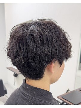 ブライト(BRIGHT) ［BRIGHT］マッシュ×緩めツイストスパイラル［静岡/メンズ］