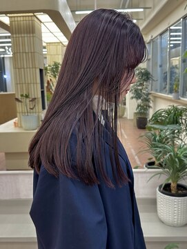 パークレーン アイス イヴェン(park lane ICI yeven) ブリーチなし　ボルドーカラー　暖色カラー　ぷつっと/momoka