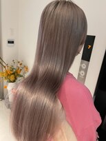 天神美容室&nbsp;『福岡美容室/ayana』韓国ヘア/学割/当日予約/ホワイトブロンド