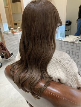 ファスナーグランデ(fustener grande) ミルクティーベージュ