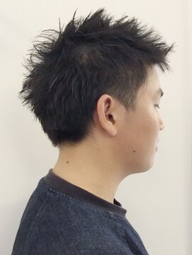 ヘアークリアー せんげん台 メンズ ショートスタイル アップバング 学生◎ ビジネス◎