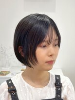 スイ(suiw)&nbsp;規定ギリアウトハイライト顔まわりレイヤーボブ【suiw】昭和町