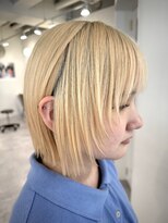 シアン 橋本店(Shian)&nbsp;フェイスレイヤー　切りっぱなしミニボブ