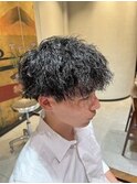 マッシュパーマ×ツイストスパイラルパーマ