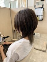 アドラーブル 長岡リバーサイド千秋店(adorable) ネオウルフ☆クビレがカワイイ☆透明感アッシュベージュ