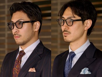 ザスーツブラザーズ(THE SUITS BROTHERS)の写真/スーツに合う、大人の好印象スタイルをご提案。セット次第でON/OFF可能！[今池/メンズ/MEN'S/眉毛/学割U24]