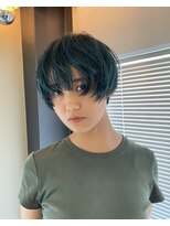 シアター(CIARTOR)&nbsp;turquoise×マニッシュショート