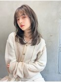 Ameri【新宿】透明感グレージュ×レイヤー