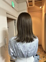 トクテ 吉祥寺(tokute) グレージュカラー/ボブウルフ/黒髪/ココアベージュ