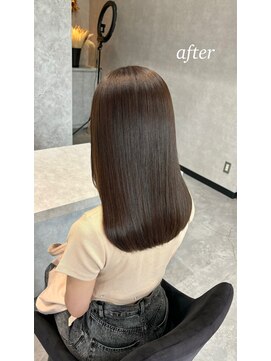 ローカス(Locus) 艶感♪髪質改善カラー大人可愛いグレージュ20代30代40代