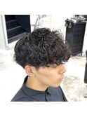 波巻きスパイラルパーマ