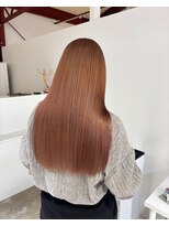 ブリックマウントヘアメイク(Blic mt hair make)&nbsp;ピンクブラウンカラーロング