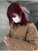 チェリーレッド（ブリーチ１～２回）