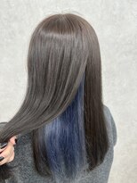 アン ブリーチ 大宮駅東口店(UN BLEACH)&nbsp;ブルーインナーカラー