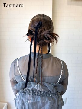 タグマル カチモリリボンアレンジ☆