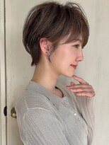 アフロート ルヴア(AFLOAT RUVUA)&nbsp;みねスタイル♪ 前下がり ひし形 ショートボブ 30代 40代 50代