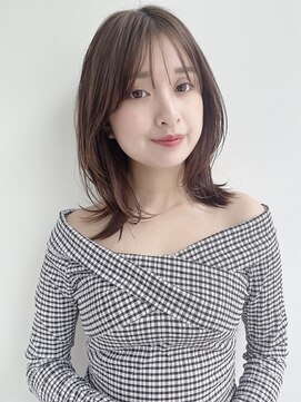 ケーツー エソラ池袋店(K-two) 小顔レイヤー大人カジュアル*レイヤーボブ*30代40代50代*丸顔