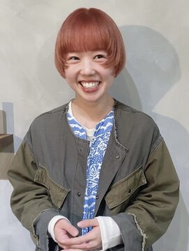 サニー(Sany) コーラルのようなニュアンスカラー【祐天寺/ボブ/パーマ】