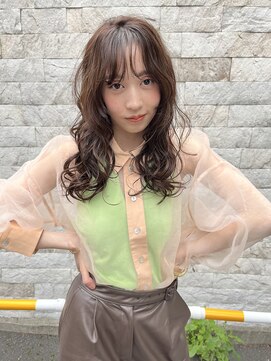 トイロ 中目黒(Toiro) ミディアムパーマ/パーマミディ/フェイスレイヤー【大毛亮佑】