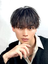 オーシャントーキョー 仙台(OCEAN TOKYO)&nbsp;シャドウパーママッシュ黒髪刈り上げ