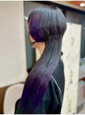 【ロングクラゲ×セクションカラー】池袋美容室
