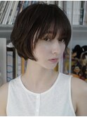 ショートボブパーマ
