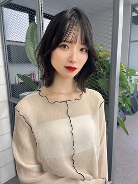 ロンド ジュルード 名古屋(Lond jeloud) 360度かわいい！動きのあるくびれボブ