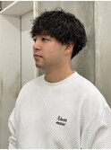 メンズカットメンズマッシュツイストパーマスパイラルパーマ渋谷