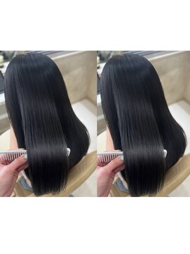 ジーナ 博多(Zina) ナチュラルな縮毛矯正