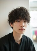 マッシュ／パーマスタイル