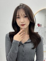 シーン(scene)&nbsp;グレージュ×髪質改善カラー×レイヤー×くびれ巻き【広島】