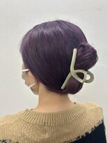 美容室サンク(CINQ) ピンクパープル