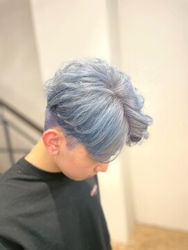アース 千葉店(HAIR&MAKE EARTH) ブルーアッシュ