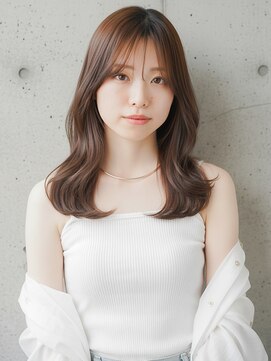 ニューヨークニューヨーク 寝屋川店(NYNY) ゆるふわミディアム/ミディアムレイヤー/ベージュ/韓国レイヤー