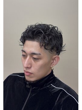 オアゾバーバー(OAZO BARBER) 宮城リョータ風パーマ×スキンフェード