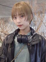 ディルト 代々木上原(DILT) 似合わせカットシナモンベージュショートヘア小顔カットショート