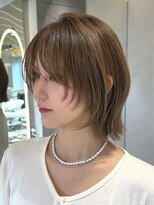 ロンドリメゾン 原宿(Lond re Maison.) オリーブグレー/レイヤーカット/クラゲヘア/顔周り/原宿19