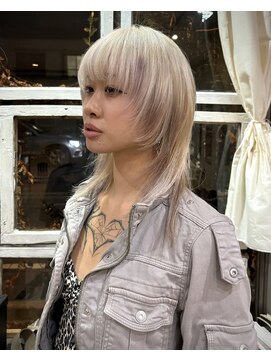 チクロ(ticro) 【チクロ】ブリーチ履歴修正/ホワイトカラー/デザイン