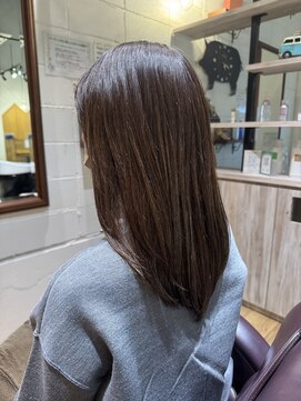 チアー ヘアリラクゼーション(cheer HAIRRELAXATION) 明るめベージュカラー