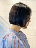 小顔顔まわりカット顔まわりレイヤーあごラインボブミニボブ