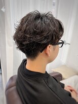 ウィロー(WILLOW)&nbsp;【WILLOW京橋】メンズツーブロシャドウパーマ(中原由貴)