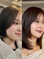 ヌープヘアーアイス(NUUP.hair ici)&nbsp;顔まわりのカットもこだわってます！！