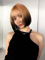 トイロ 武蔵小杉(Toiro)&nbsp;アンブレラカラーエンドカラー韓国ボブワンホンボブタッセルボブ