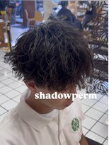 ヘアーアンドメイク サワ 上田本店(SAWA)&nbsp;シャドウパーマで垢抜け/マッシュ/メンズ波巻き