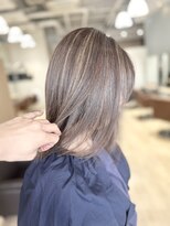 イルファ セイユウ 上野芝店(ehl:fa SEIYU) ハイライト 白髪暈し 大人素敵ヘアー